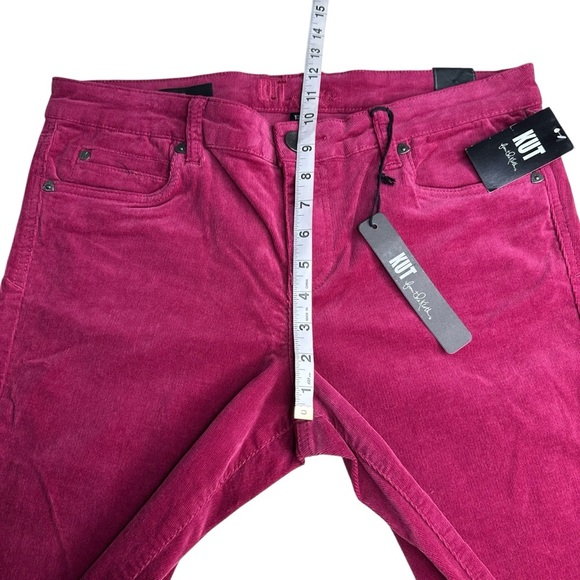 NWT Kut From the Kloth Dark Pink Corduroy Diana Skinny Pants. Size 12 - Picture 5 of 11
